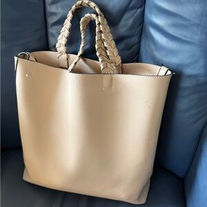 Elegant Beige Tote Bag